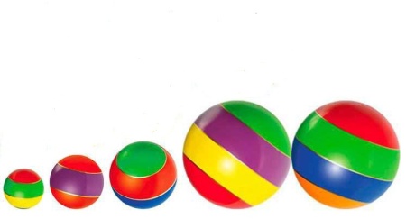 Купить Мячи резиновые (комплект из 5 мячей различного диаметра) в Лабинске 